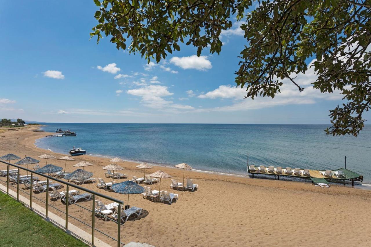 Troas Beach Hotel Tavaklı エクステリア 写真