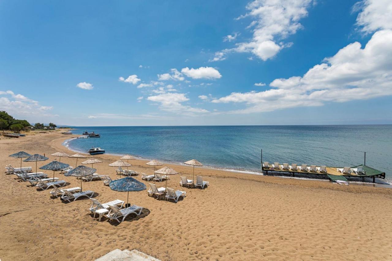 Troas Beach Hotel Tavaklı エクステリア 写真