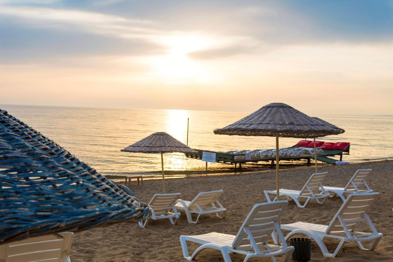 Troas Beach Hotel Tavaklı エクステリア 写真